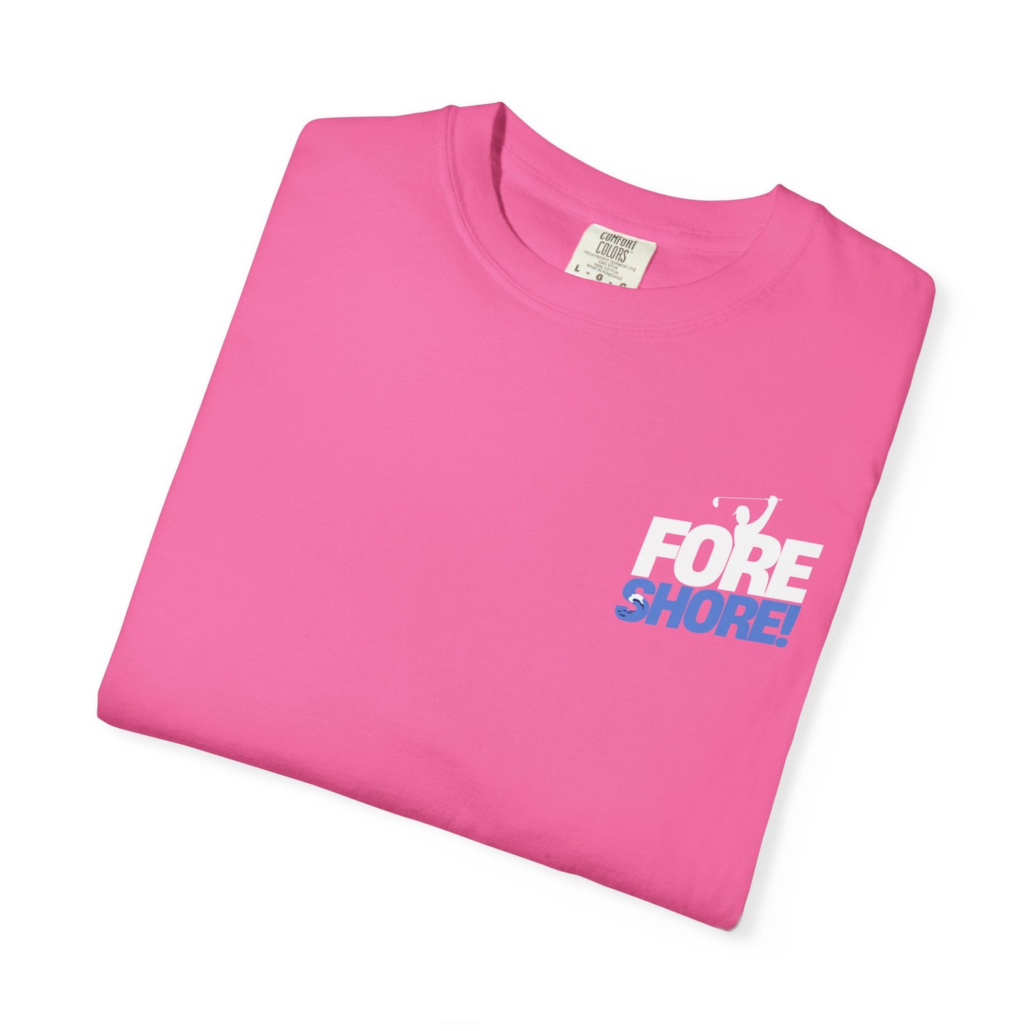 Fore Shore- Golfer Coastal Tee