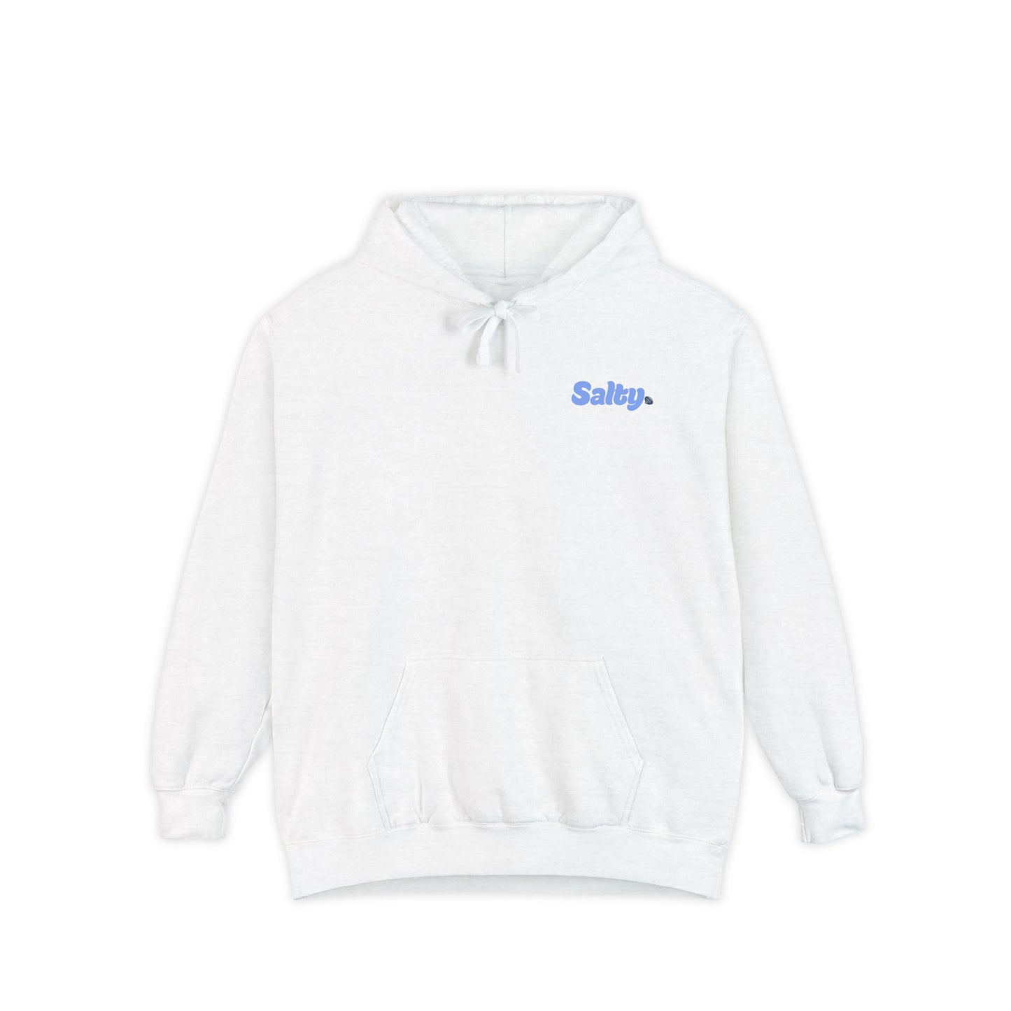 Salty. Hoodie with Logo on back