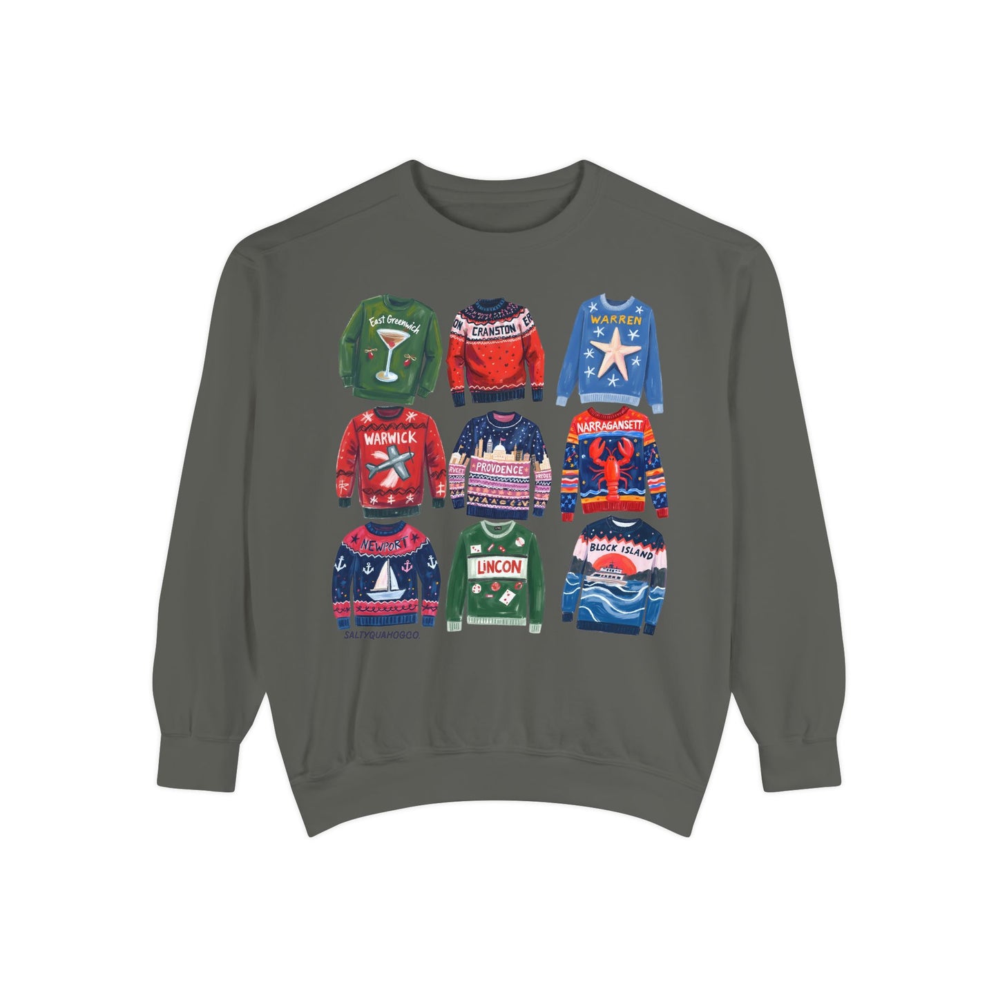 RI Ugly Sweater-Crewneck