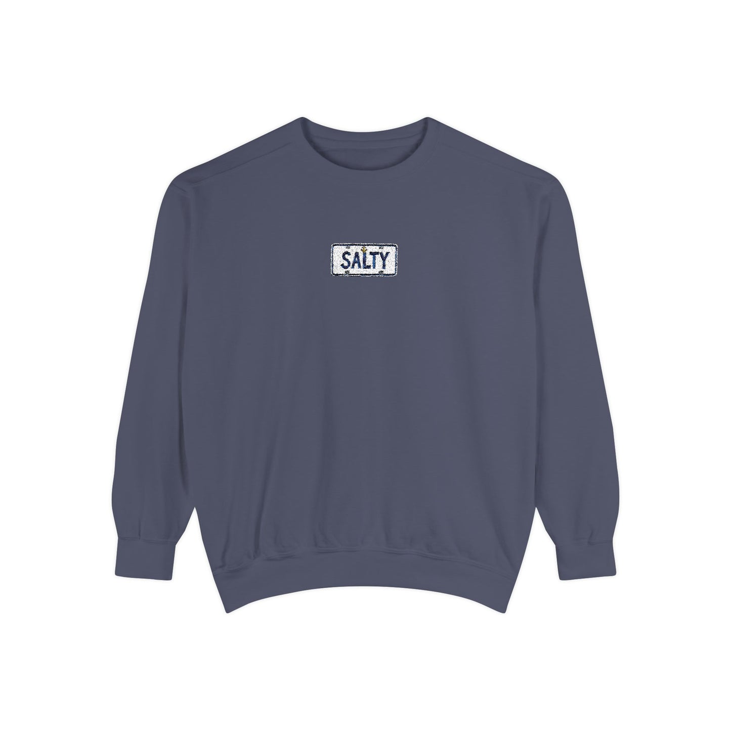 Salty Embroidered Crewneck