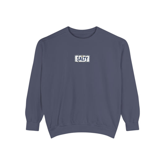 Salty Embroidered Crewneck