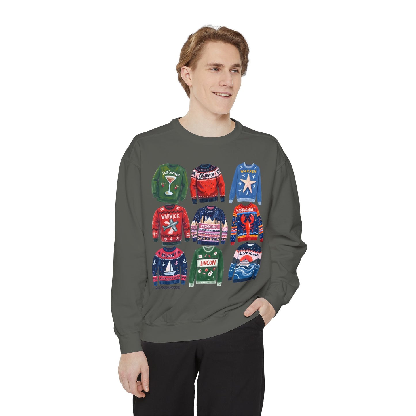 RI Ugly Sweater-Crewneck