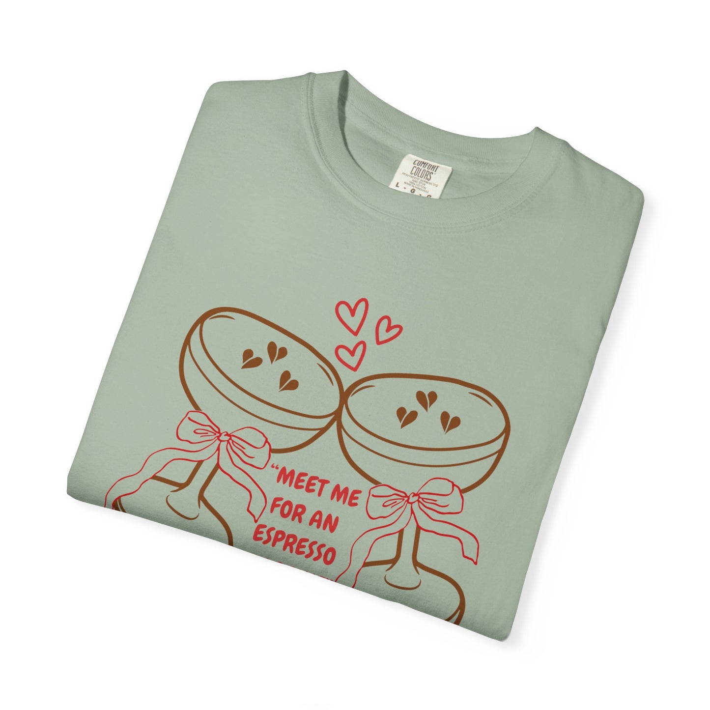 Espresso Martini T-Shirt — "Meet Me for an Espresso Martini" Graphic Tee
