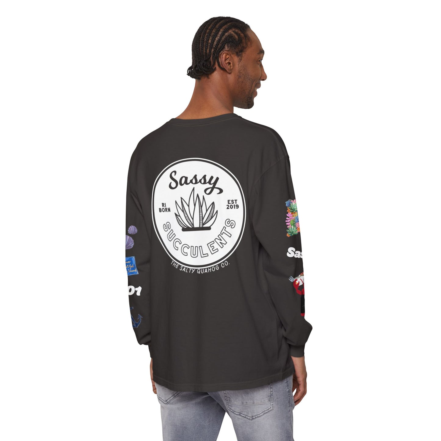 Sassy Succulents Long Sleeve T-Shirt