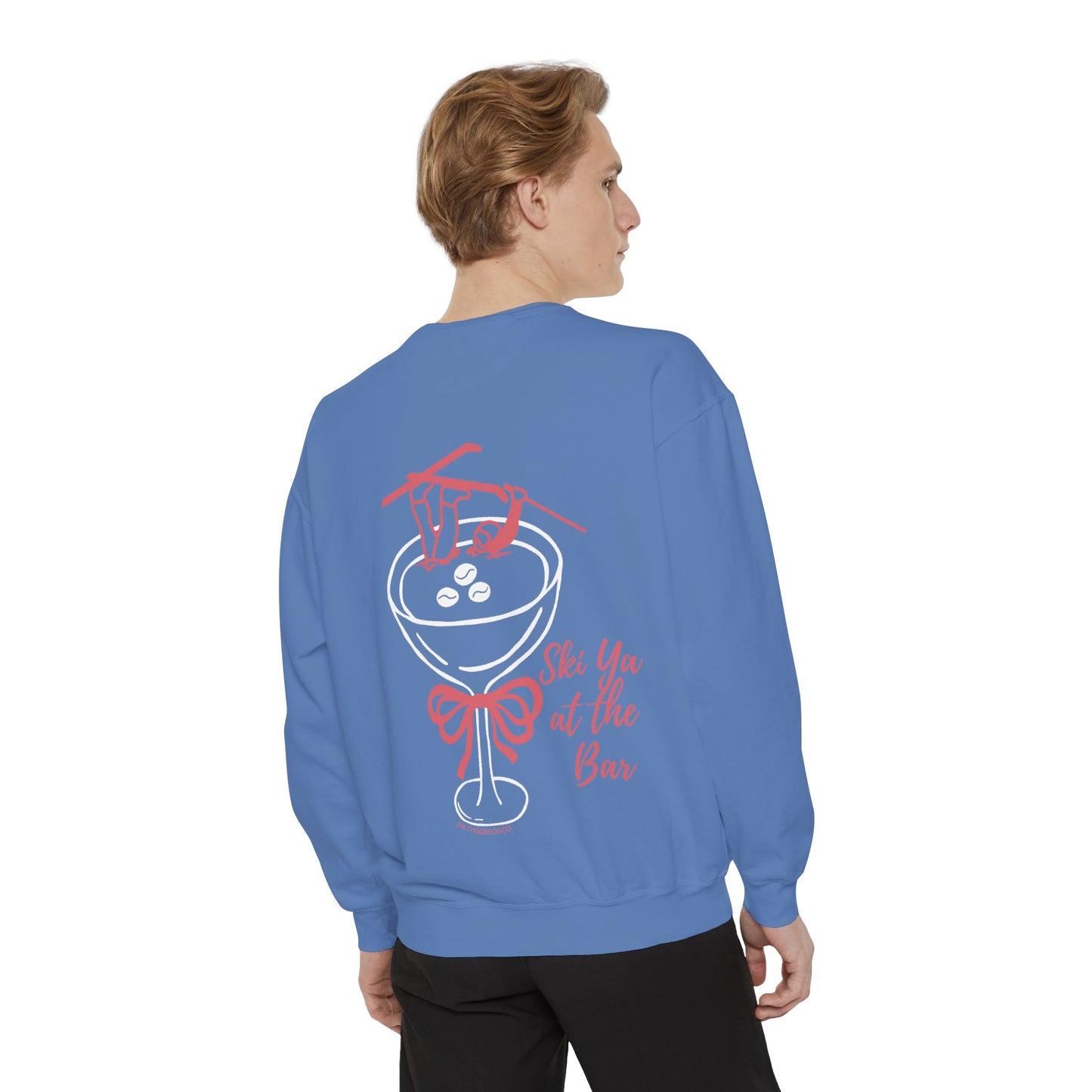 Ski Ya at the Bar-Crewneck
