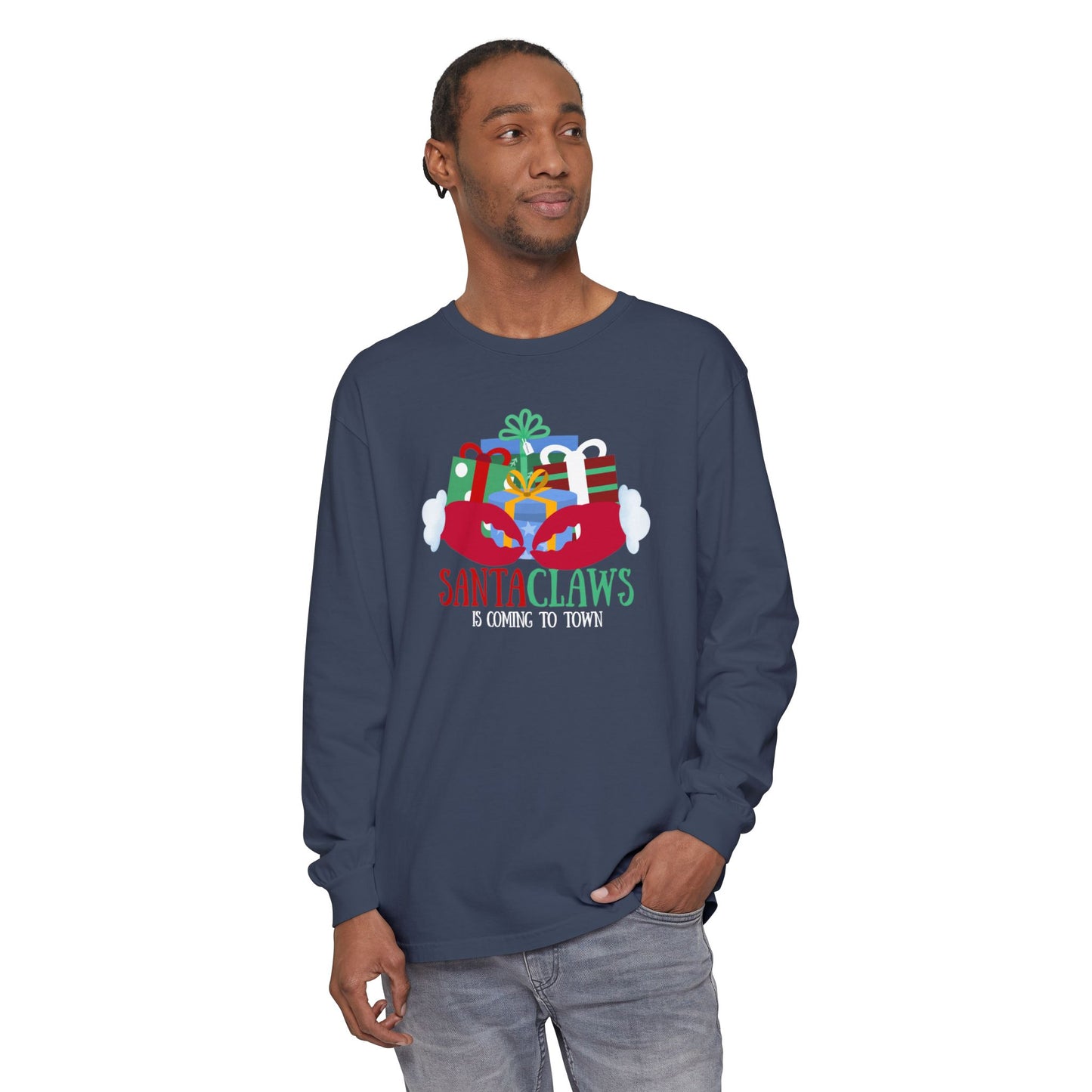 Santa Claws- Long Sleeve