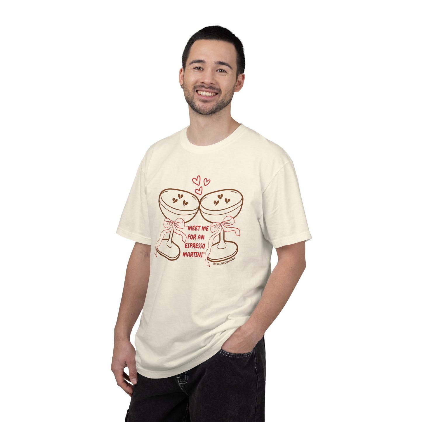 Espresso Martini T-Shirt — "Meet Me for an Espresso Martini" Graphic Tee