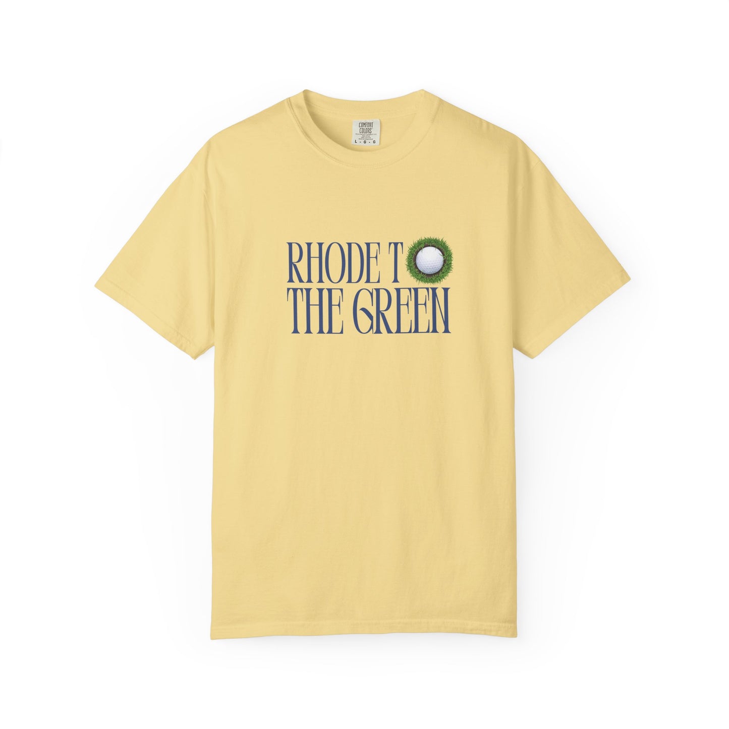 Rhode to the Green — Golfer Coastal Tee