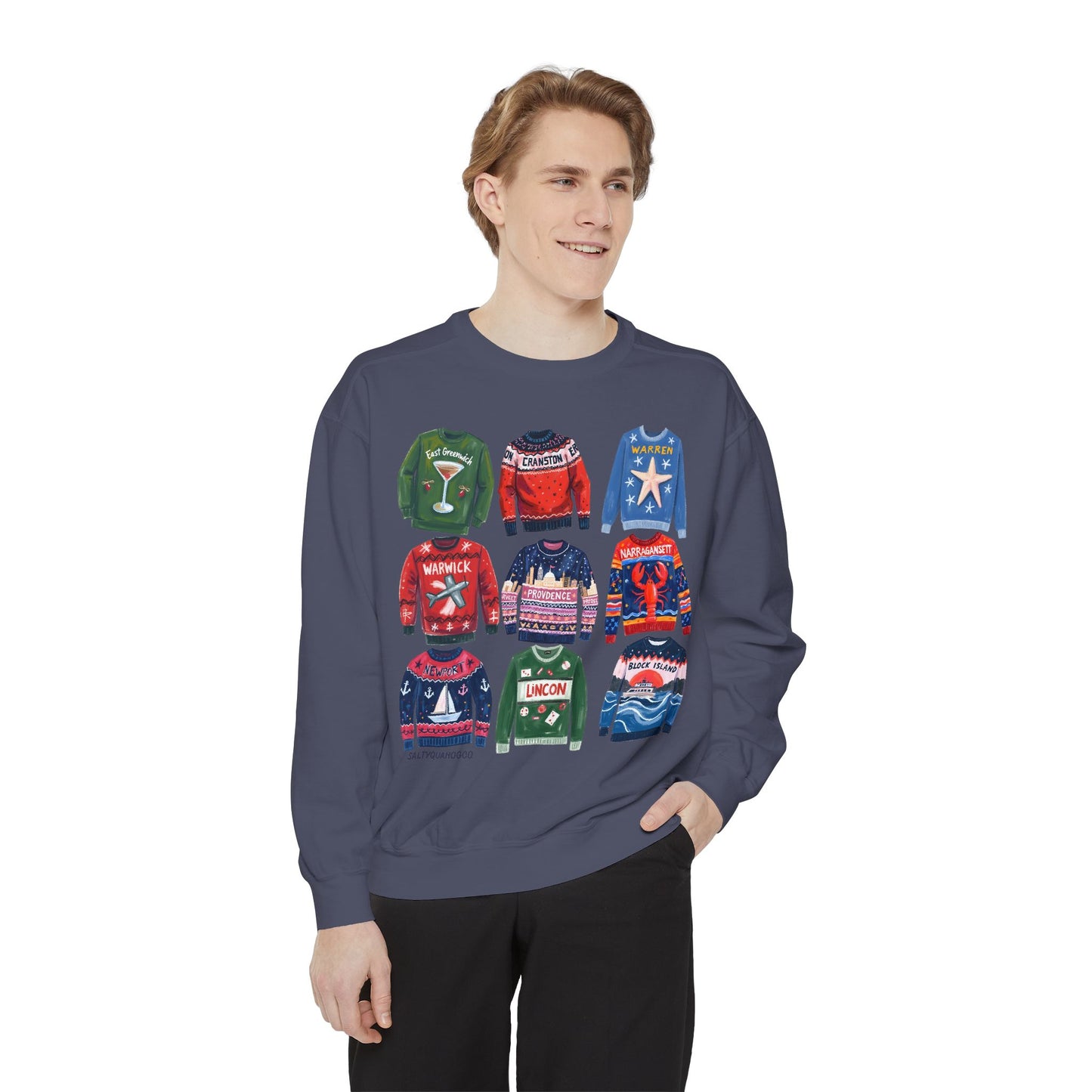 RI Ugly Sweater-Crewneck