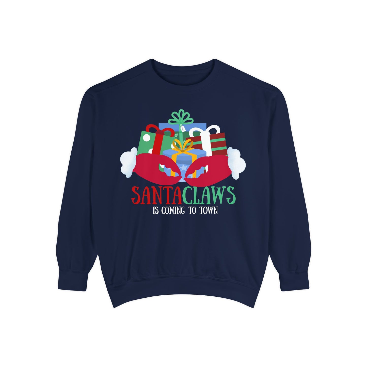 Santa Claws Holiday Creneck