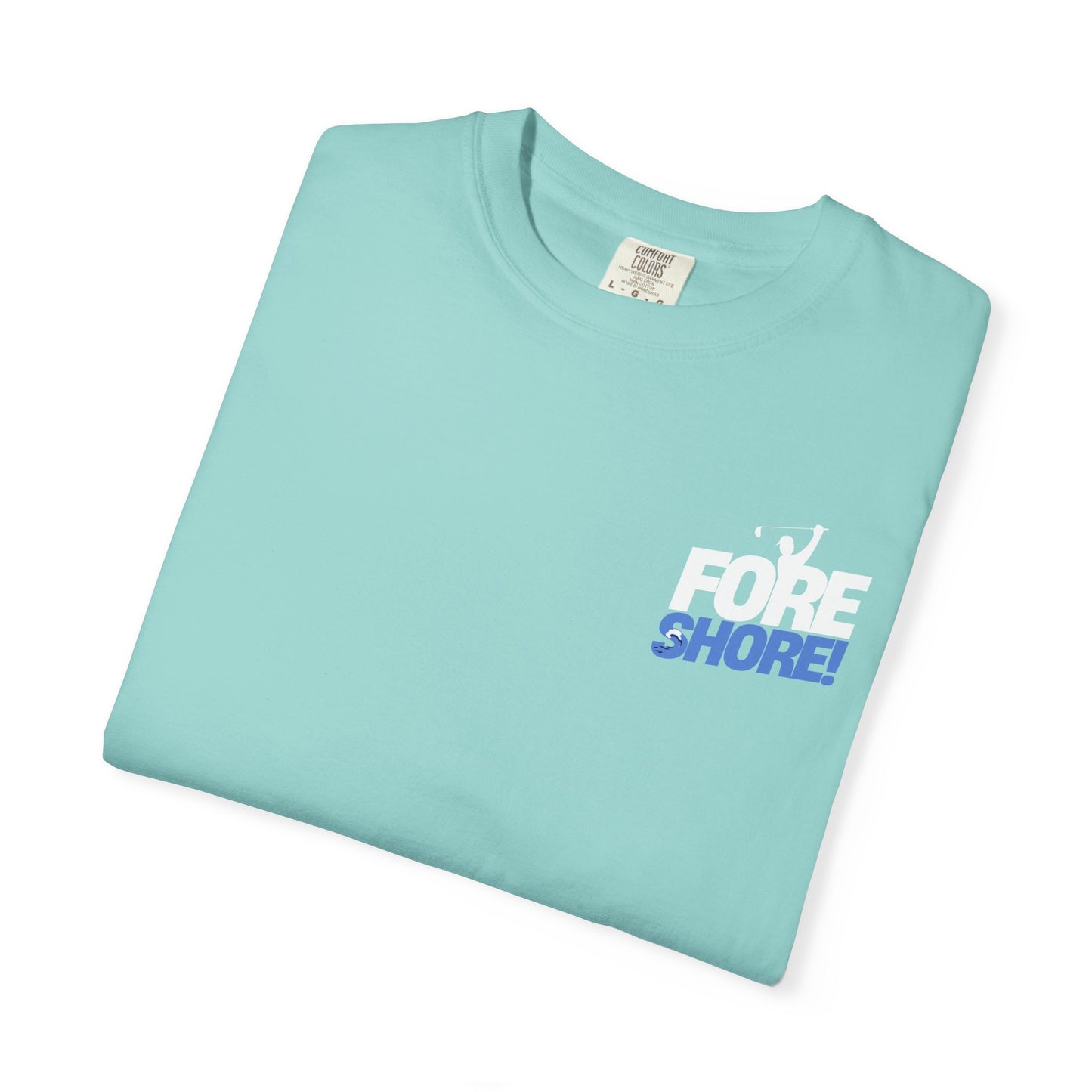 Fore Shore- Golfer Coastal Tee