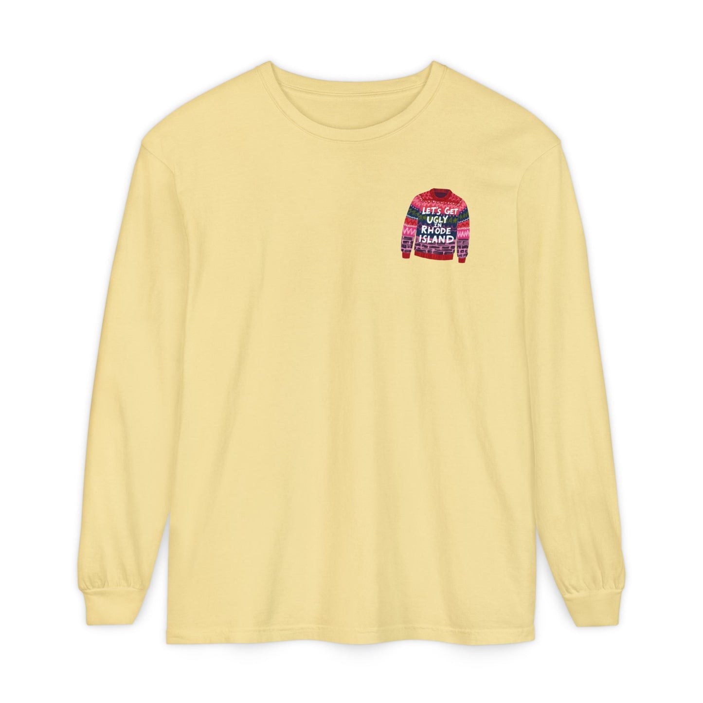 RI Ugly Sweater - Long Sleeve T-Shirt