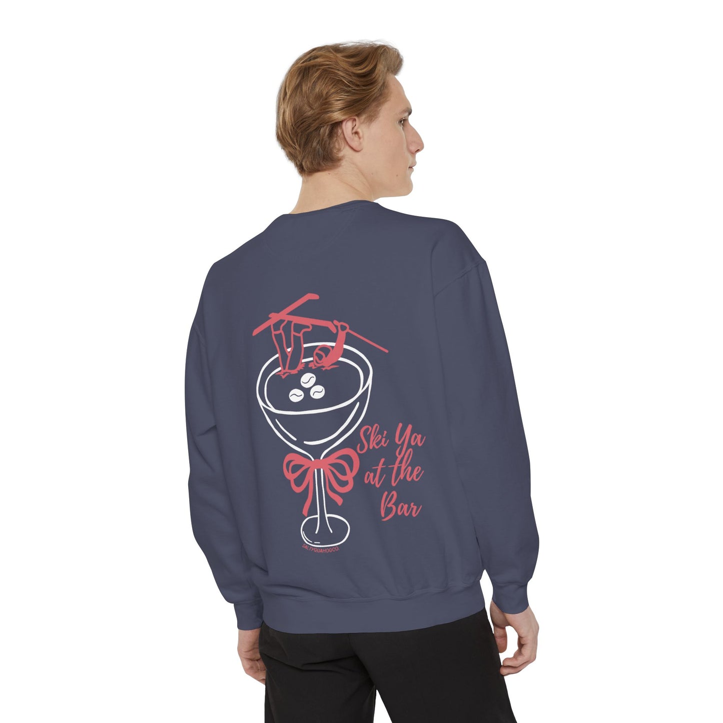 Ski Ya at the Bar-Crewneck