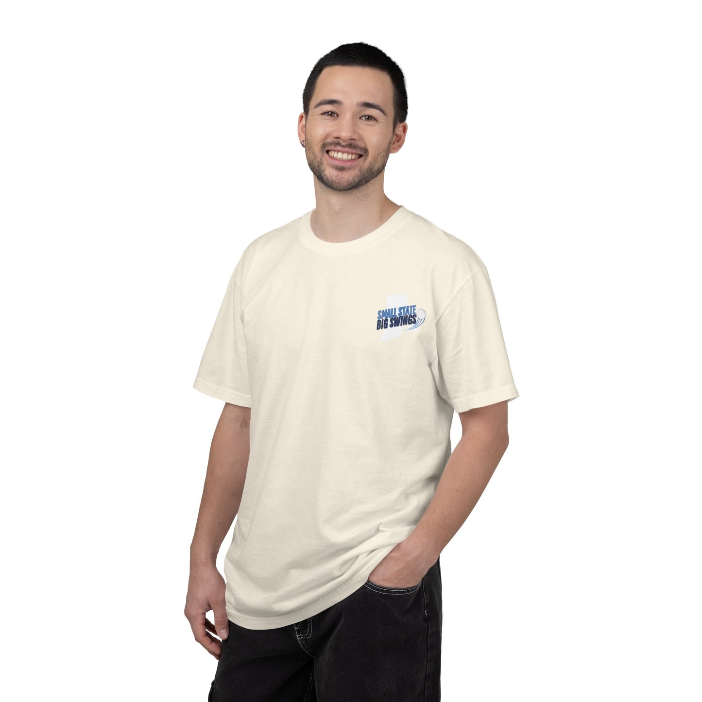 Small State Big Swings- Golfer Coastal Tee