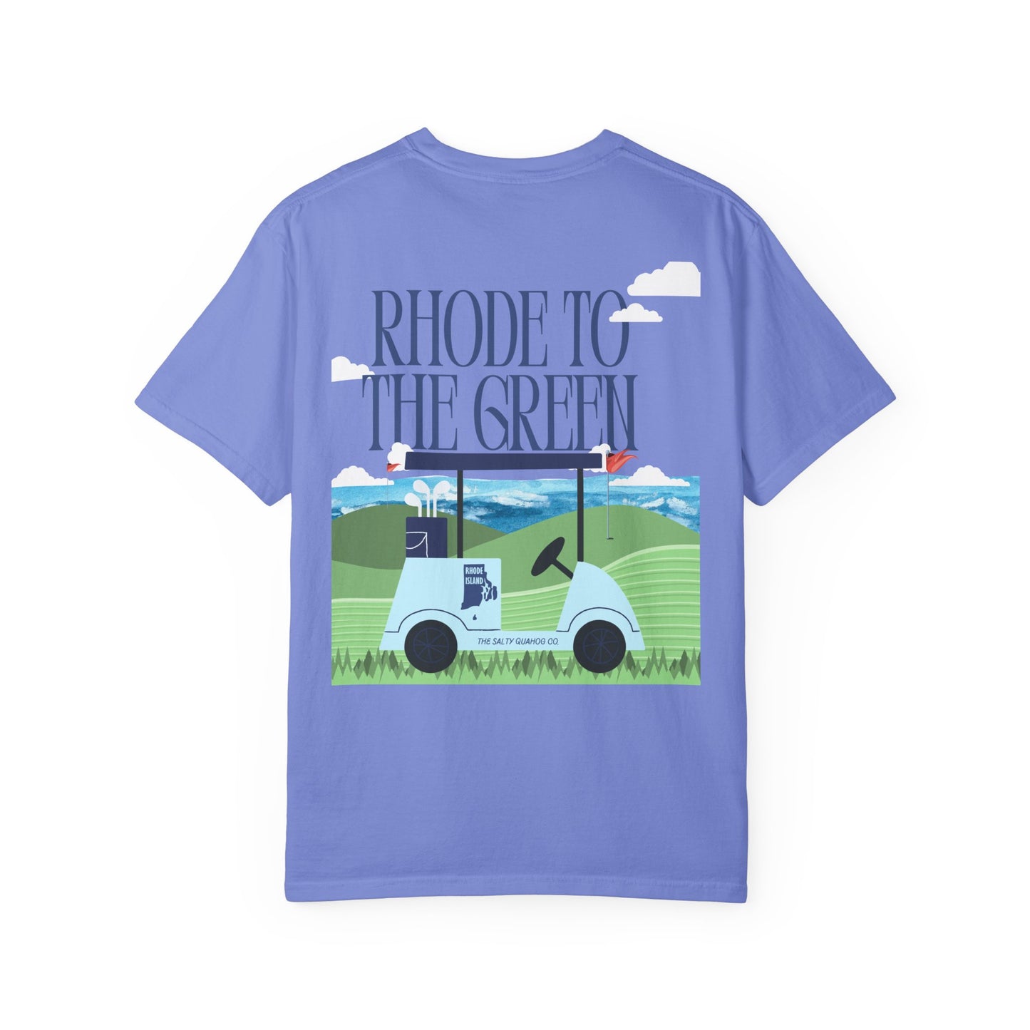 Rhode to the Green — Golfer Coastal Tee