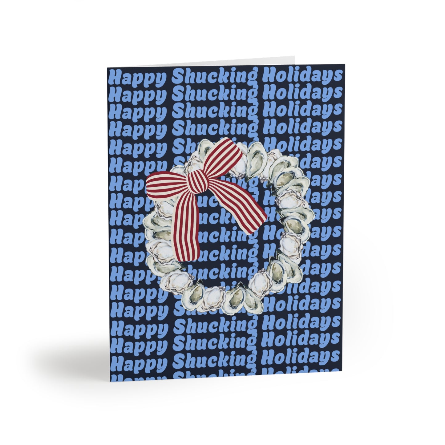 Happy Shucking Holidays Greeting Cards (8, 16, 24 pcs)