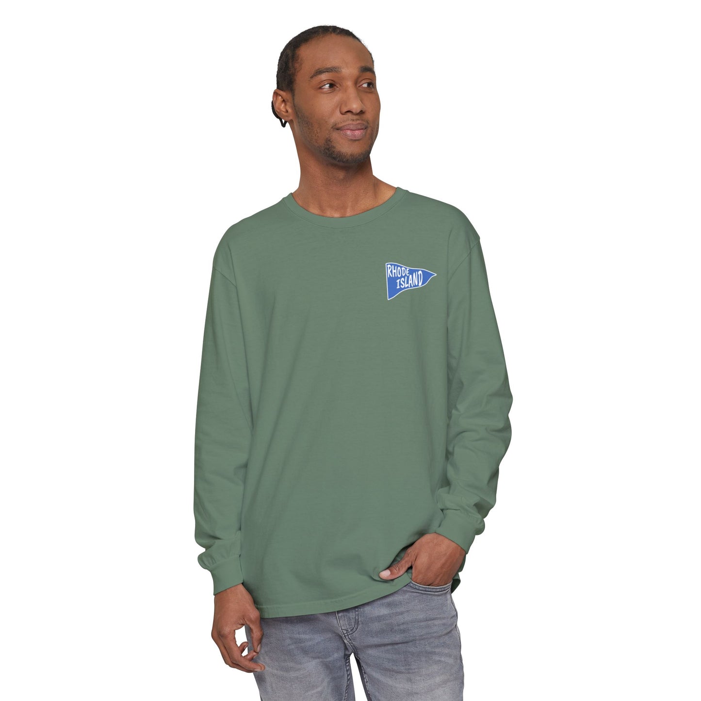 College Sketch Unisex Long Sleeve T-Shirt