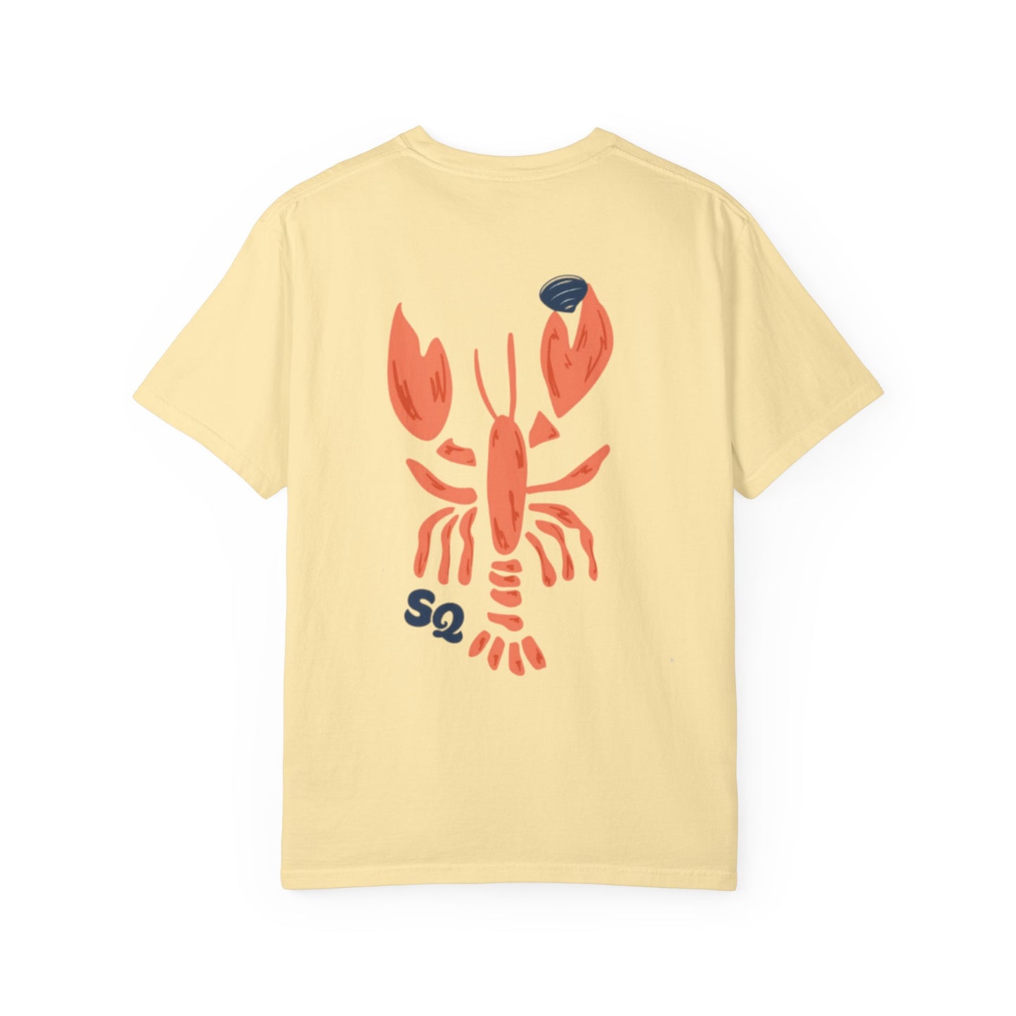 Salty Quahog Tee- Lobster on back