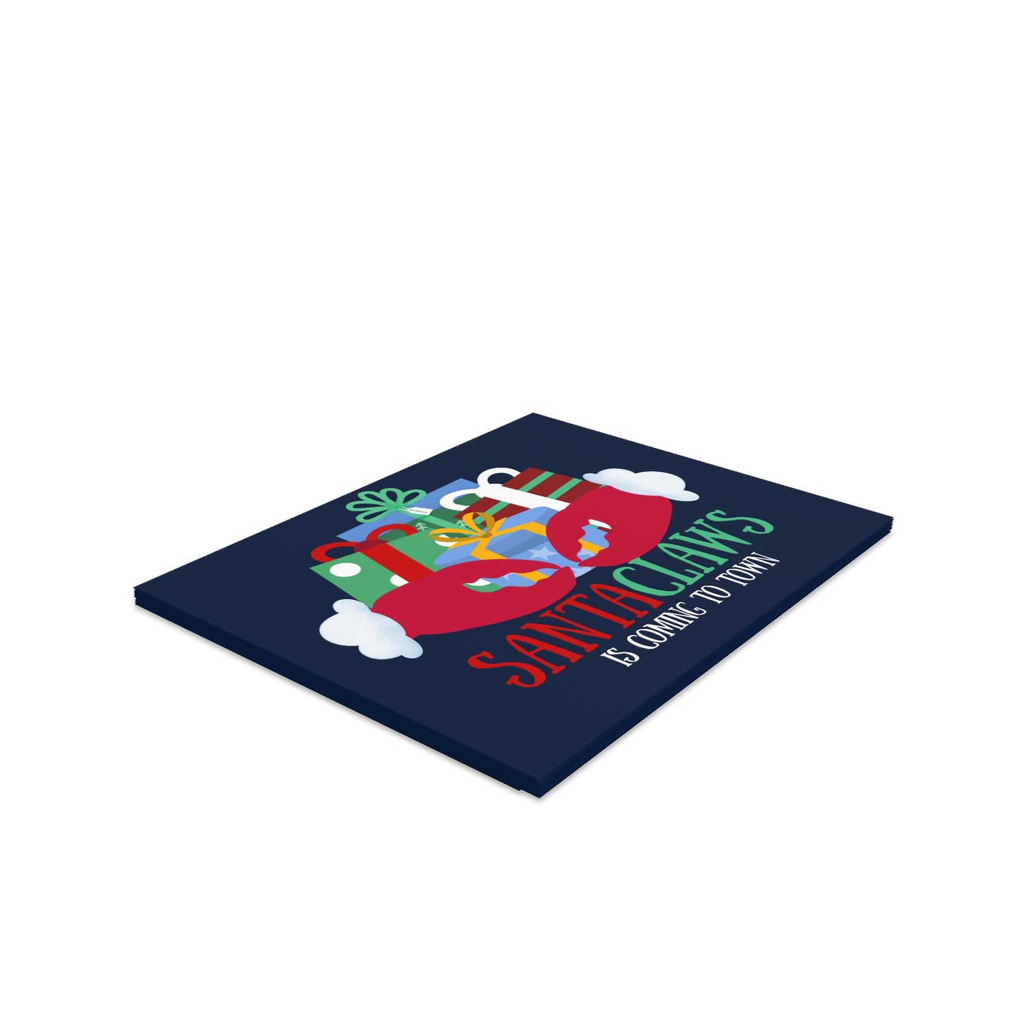 Santa Claws Christmas Cards