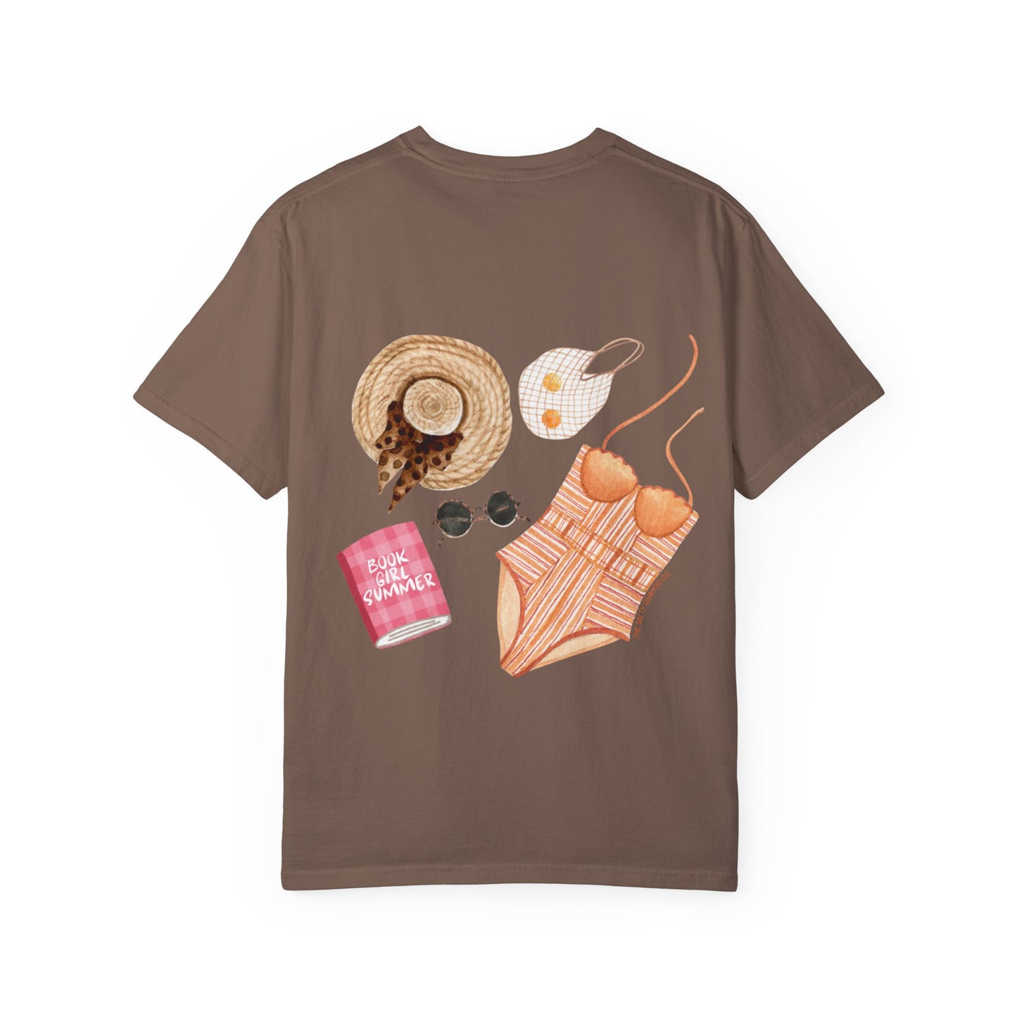 Book Girl Summer T-shirt