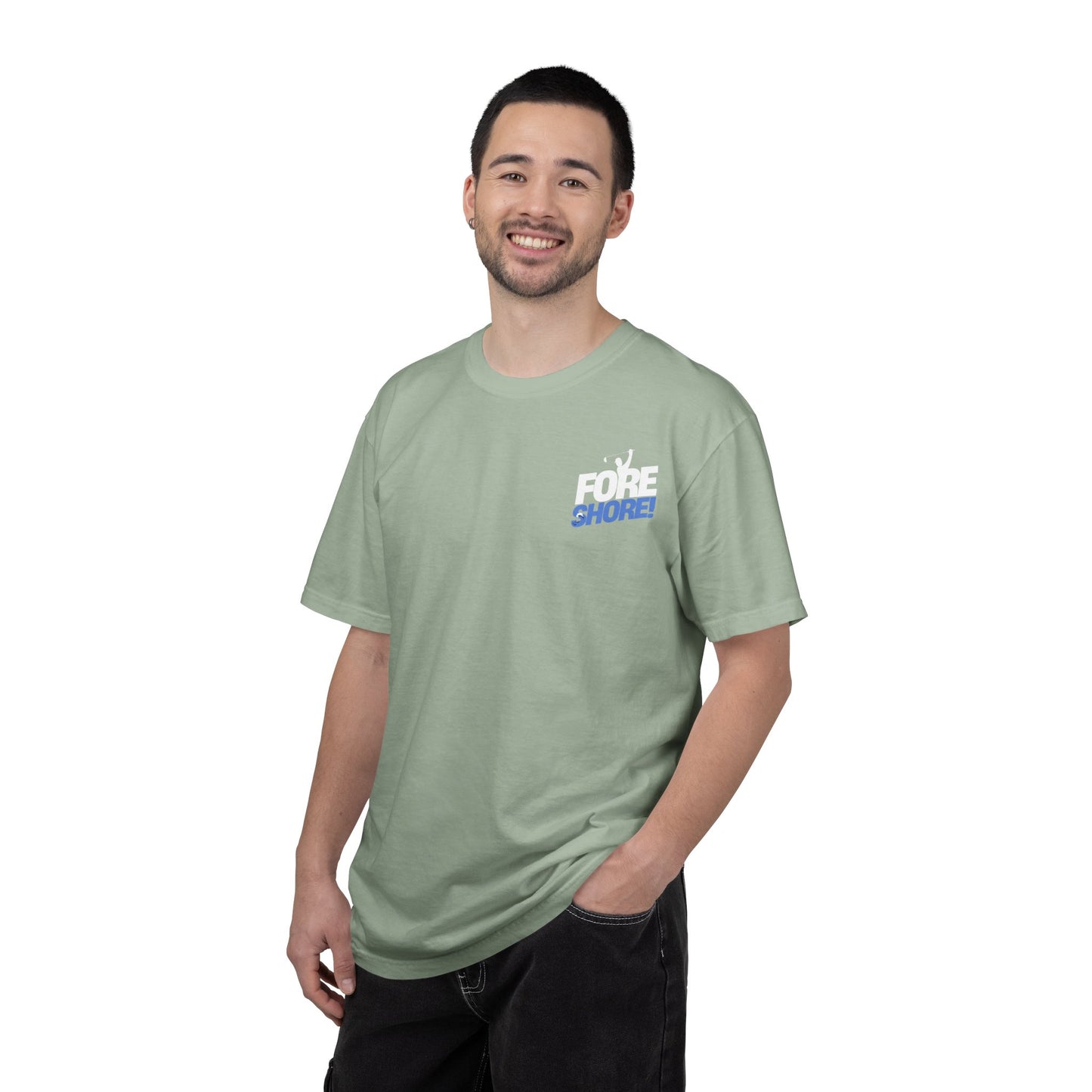 Fore Shore- Golfer Coastal Tee