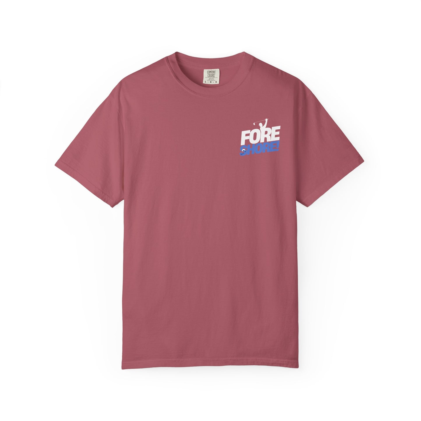 Fore Shore- Golfer Coastal Tee