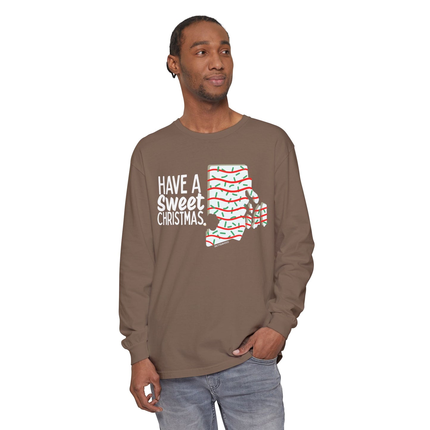RI Shaped Holiday Cake- Long Sleeve