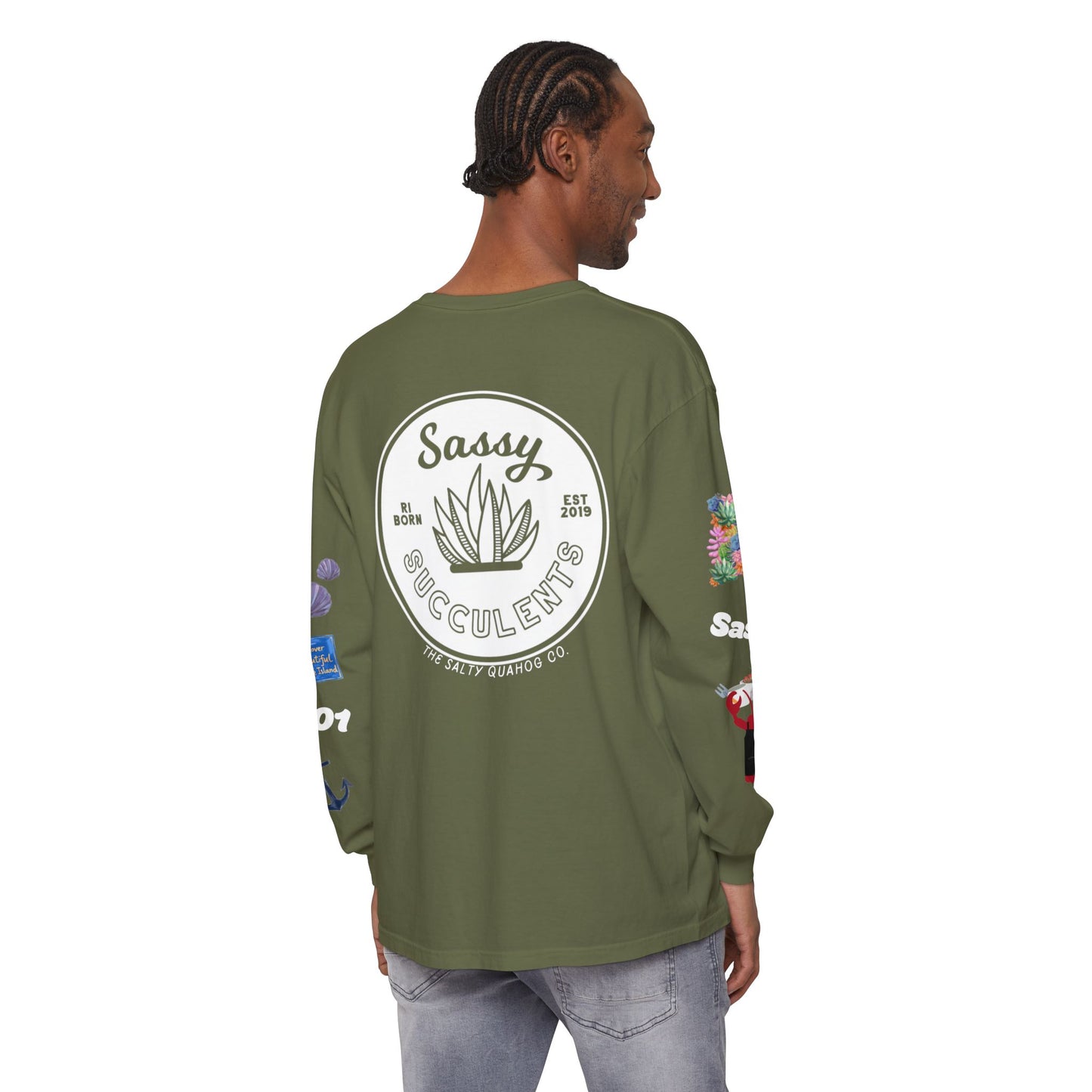 Sassy Succulents Long Sleeve T-Shirt