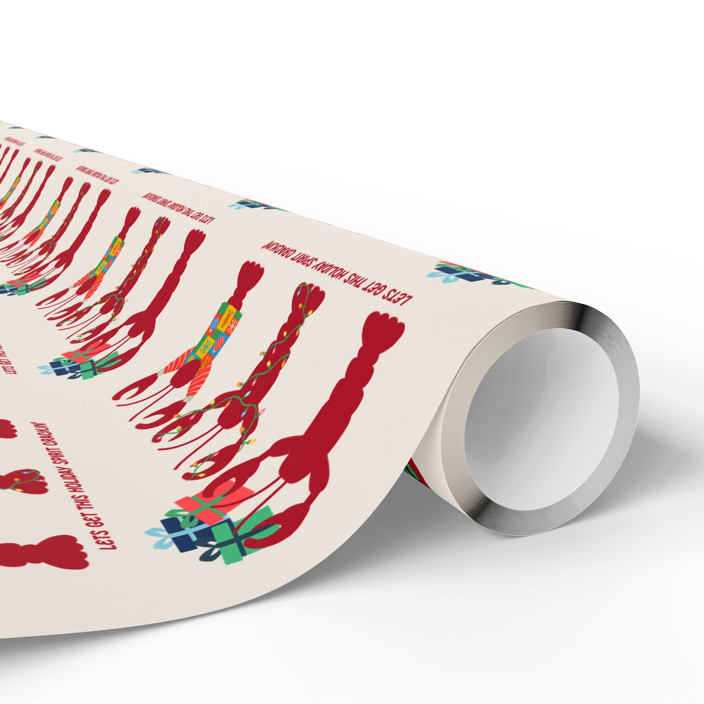 Lets Get This Holiday Spirit Crackin- Wrapping Paper