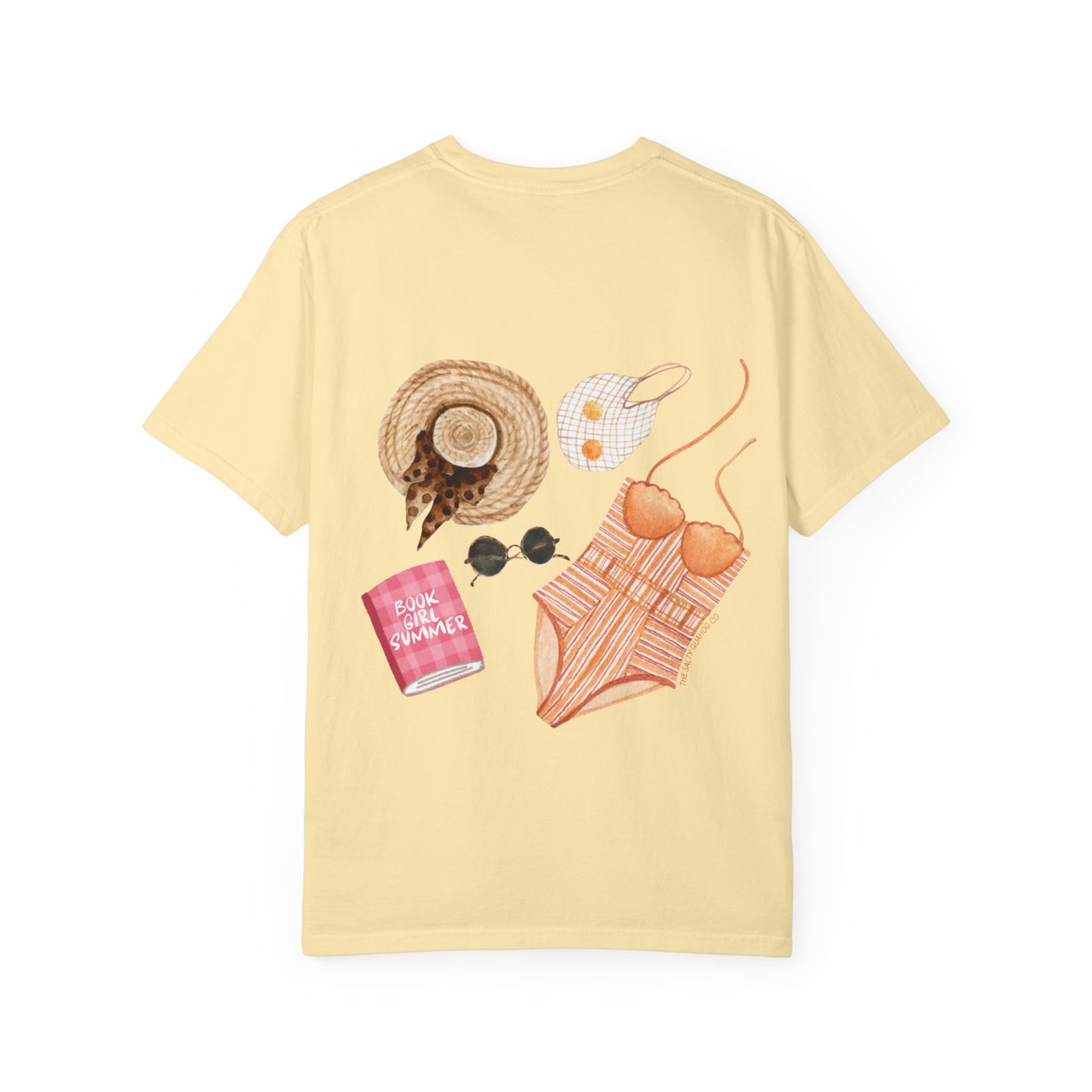 Book Girl Summer T-shirt