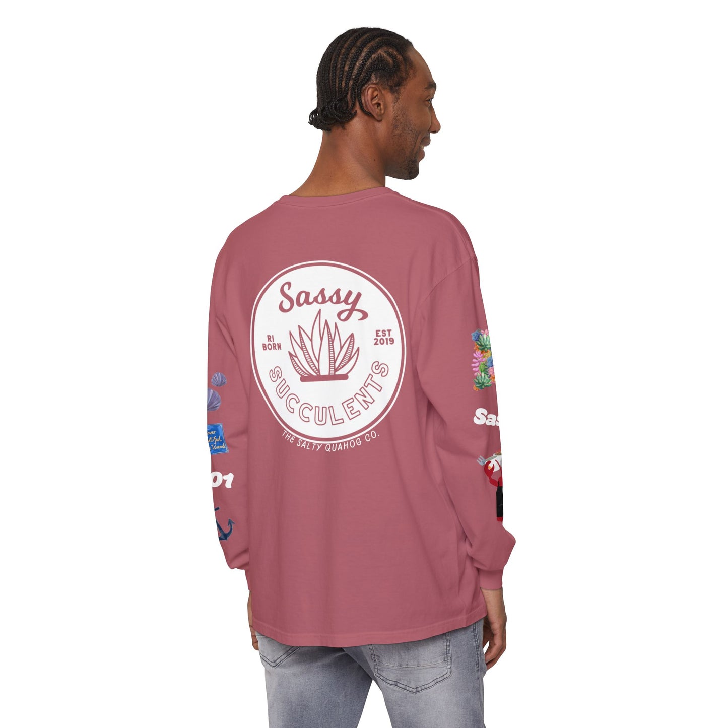 Sassy Succulents Long Sleeve T-Shirt