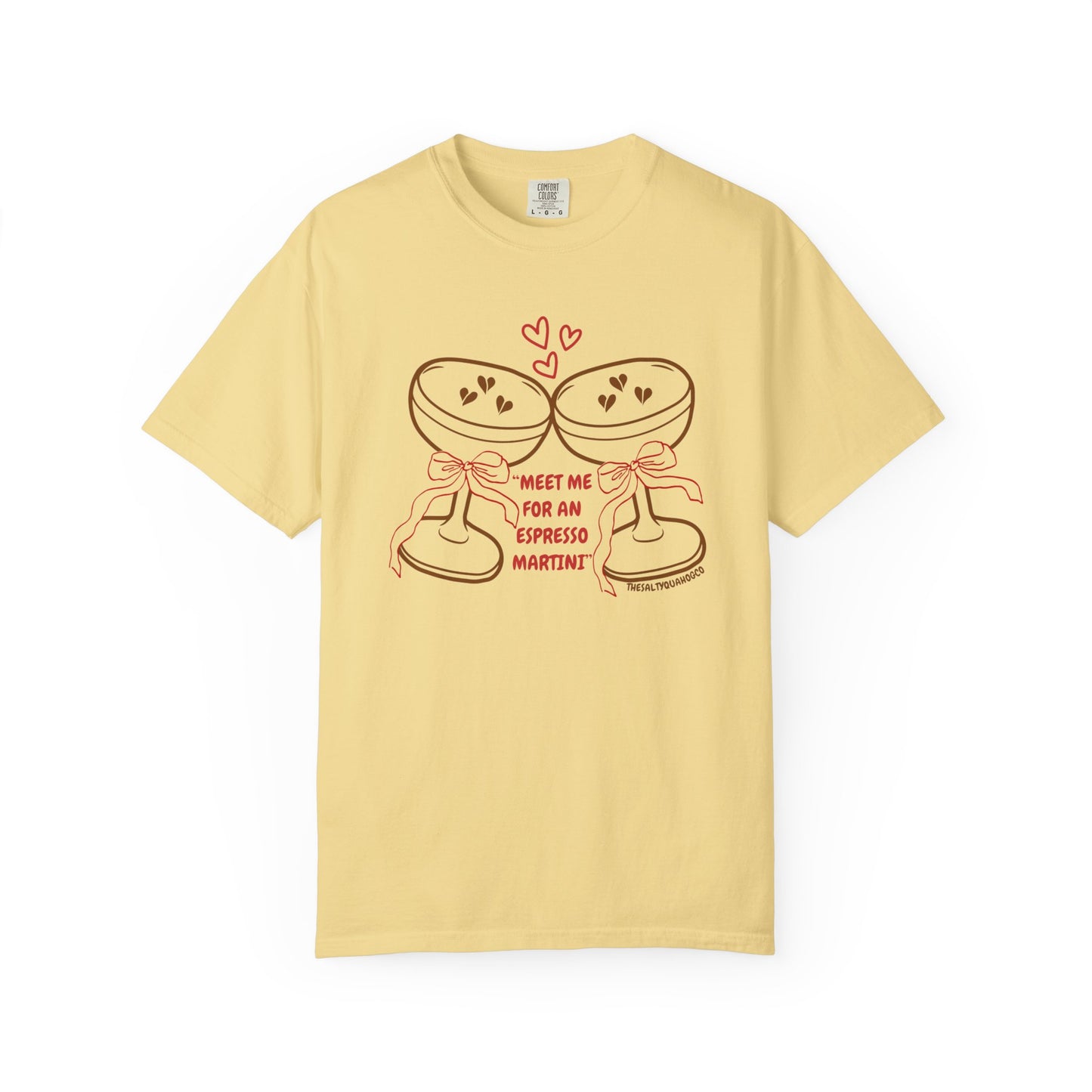 Espresso Martini T-Shirt — "Meet Me for an Espresso Martini" Graphic Tee