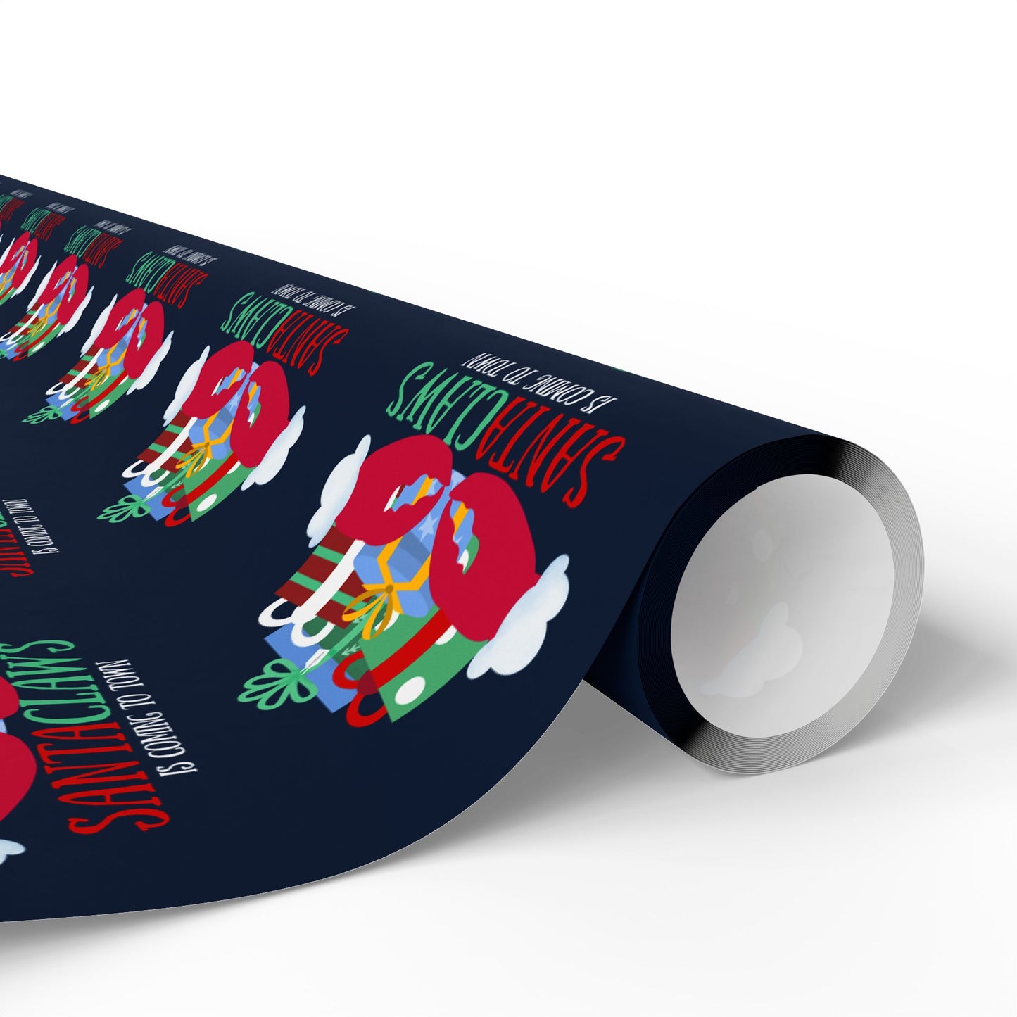 Santa Claws Wrapping Paper