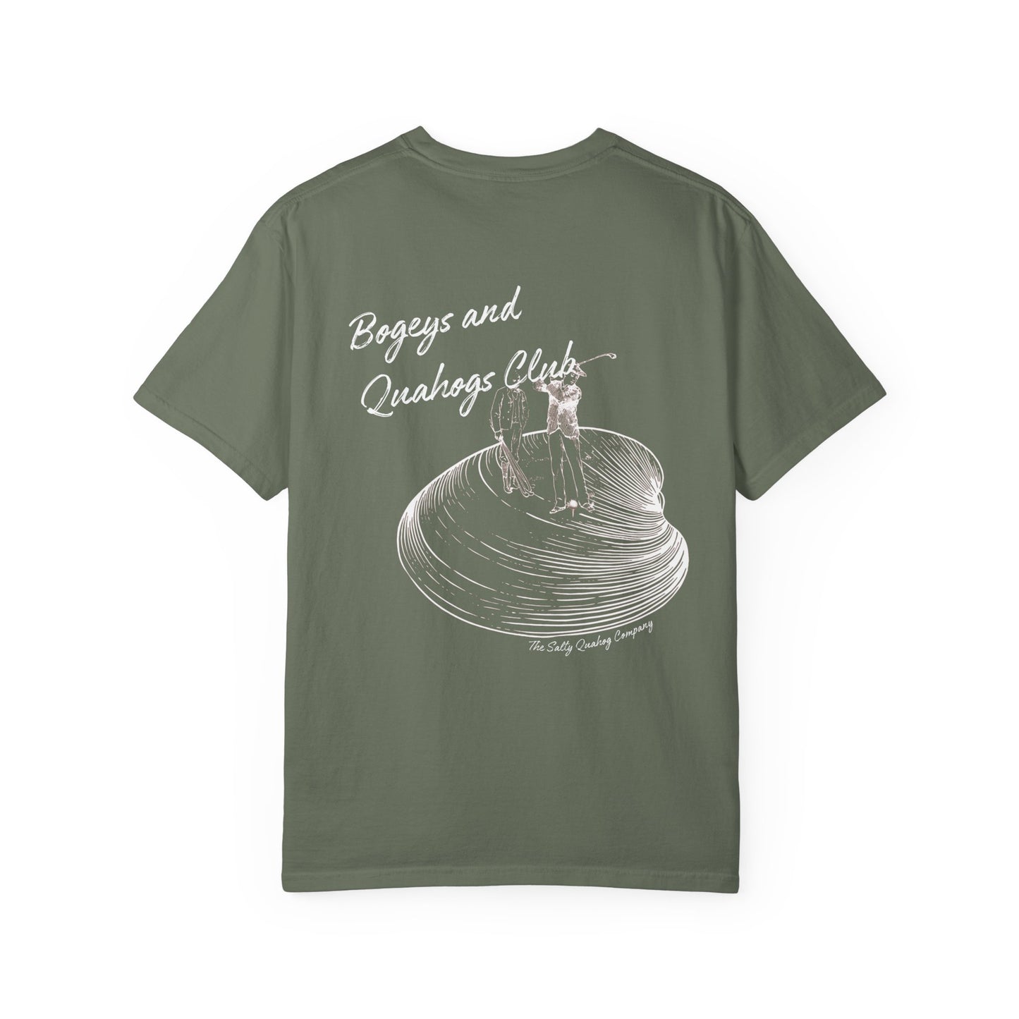 Bogeys and Quahogs- Golfer Coastal Tee