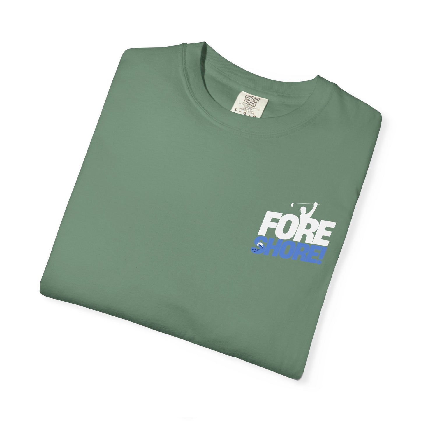 Fore Shore- Golfer Coastal Tee