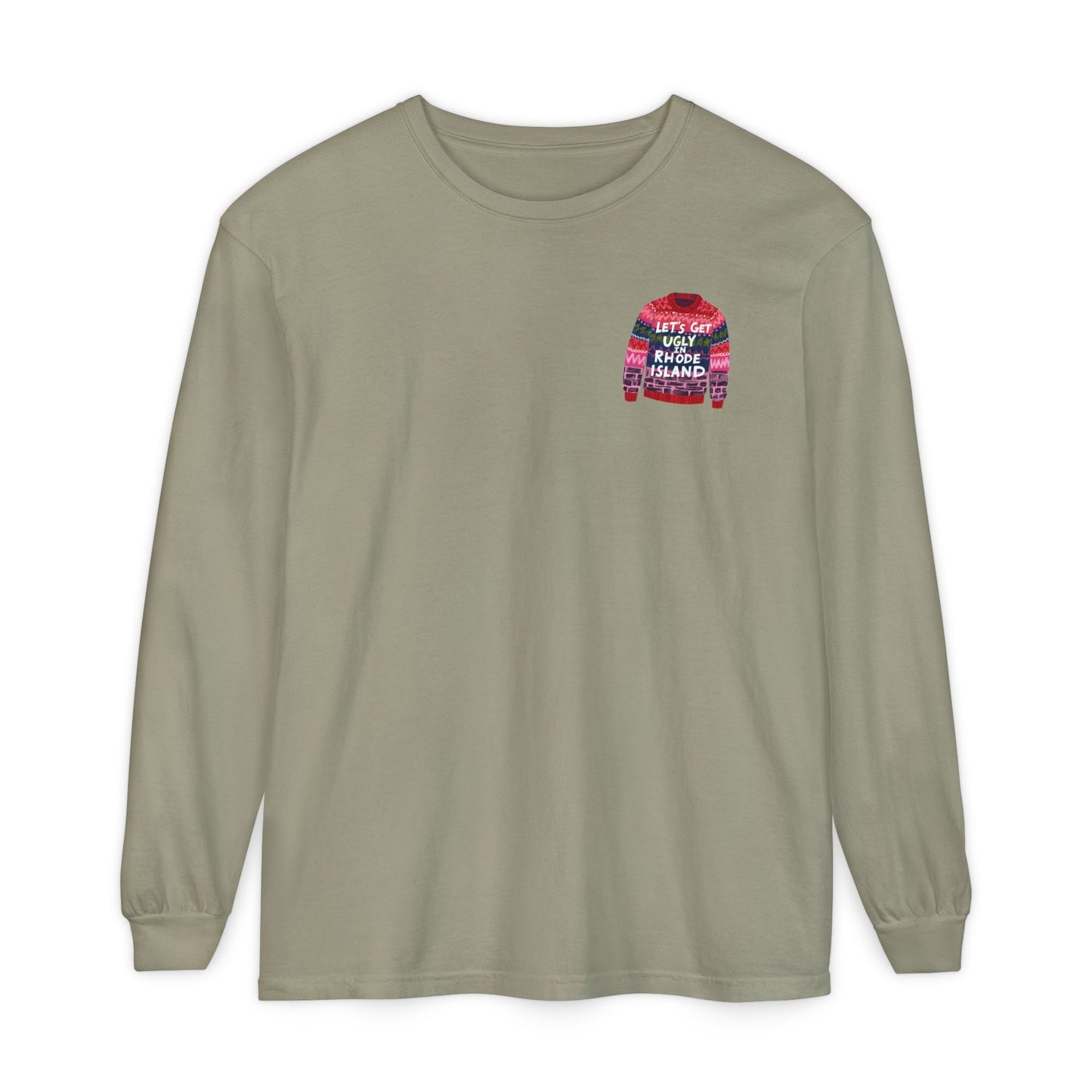 RI Ugly Sweater - Long Sleeve T-Shirt