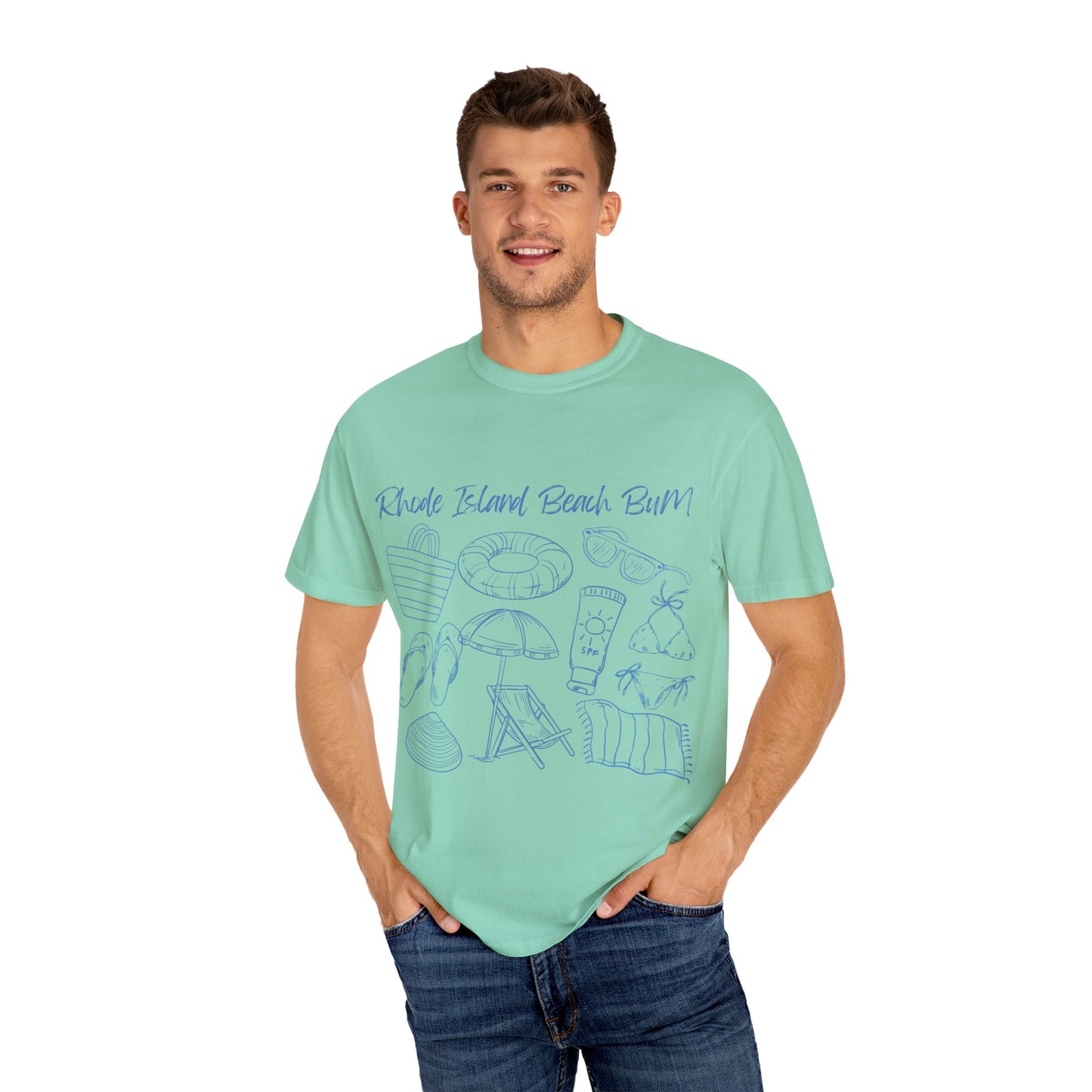 Rhode Island Beach Bum T-shirt