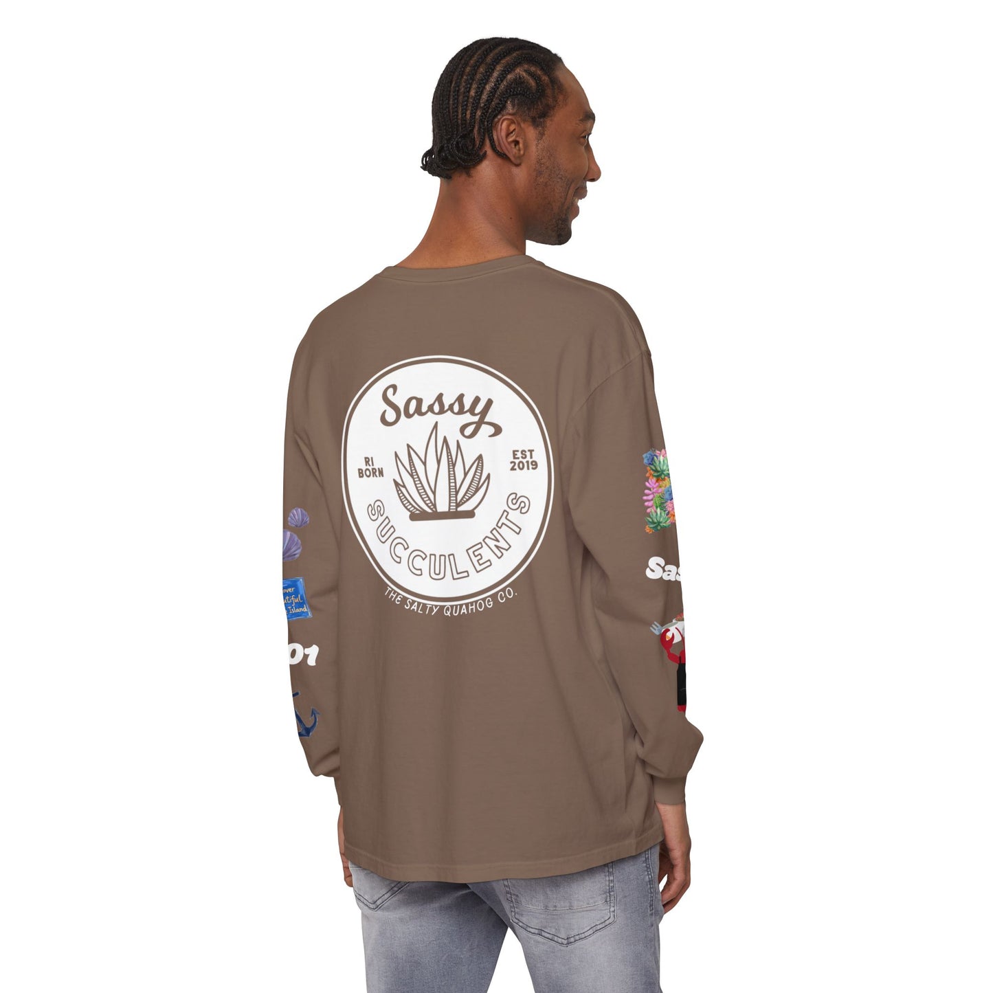 Sassy Succulents Long Sleeve T-Shirt