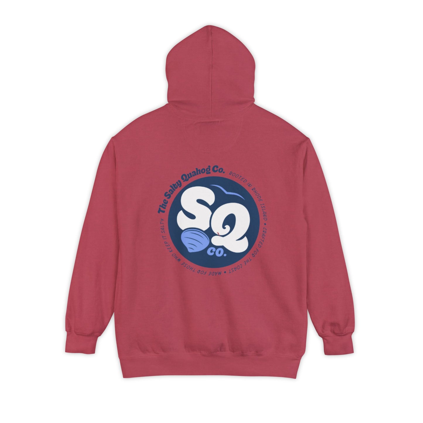 Salty. Hoodie with Logo on back