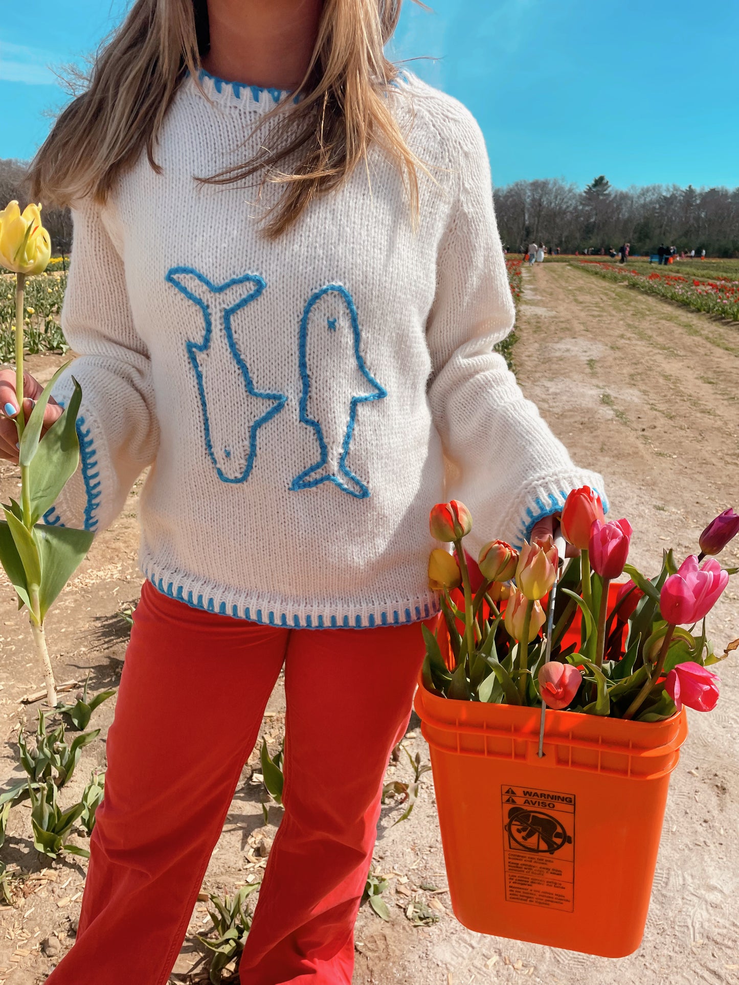 Fish Knit Sweater