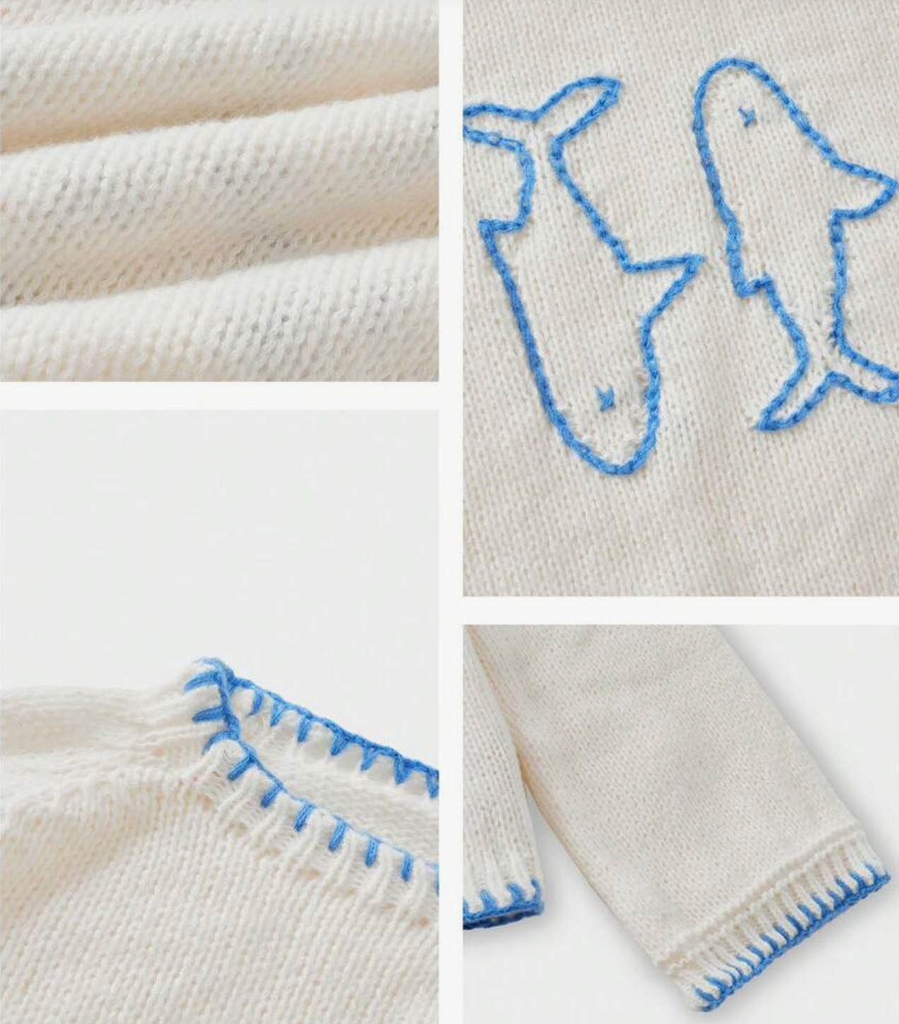 Fish Knit Sweater